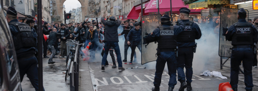 Протесты в Париже