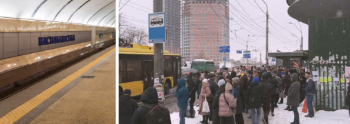 Лыбидская – это максимум, куда теперь едет метро