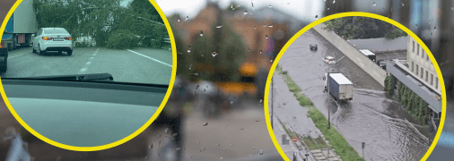 Кадри негоди у Києві