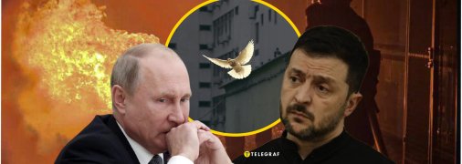 Владимир Путин и Владимир Зеленский