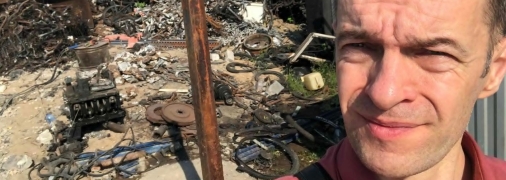 Геннадий Кривошея на одном из госпредприятий