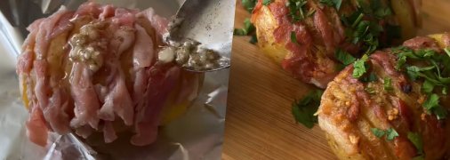 Подавайте зі сметаною та свіжою зеленню