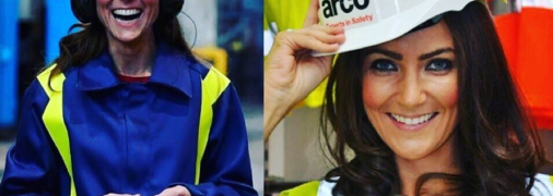 Кейт Міддлтон и Гайді Аган