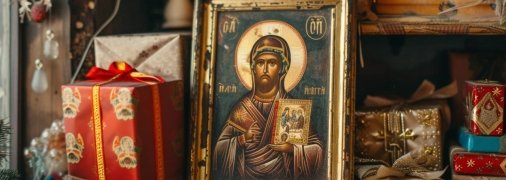 Иконы можно только передавать внутри семьи (изображение создано с помощью ИИ)