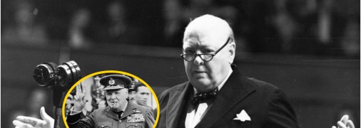 Экс-премьер-министр Великобритании Уинстон Черчилль