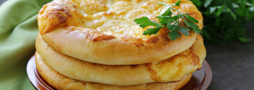 Готовим лепешки "Дачный хлеб"