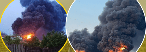 Наслідки нальоту дронів