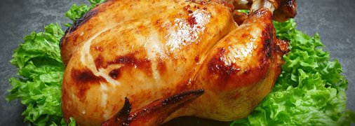 Смачна, рум'яна курочка