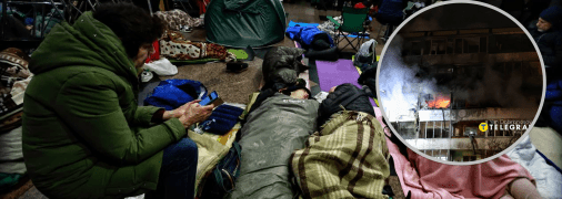 Метро під час атаки на Київ