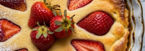 Клафути просто тает во рту (изображение создано с помощью ИИ)