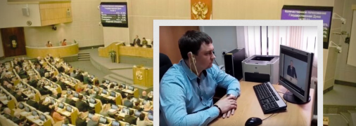 На коммуниста из Самарской области, на которого составили протокол о "дискредитации" армии за фото с лапшой на ушах во время послания путина