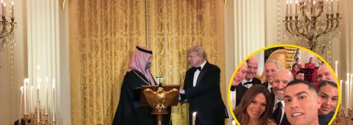 Дональд Трамп організував вечерю у Білому домі, куди запросили Кріштіану Роналду