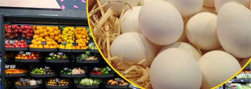 Ціни на яйця в магазинах