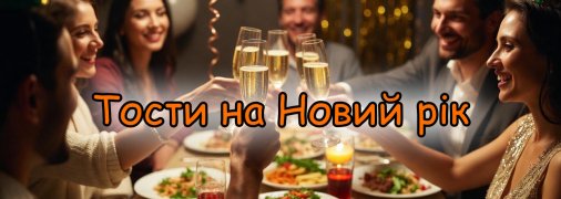 Дуже важливо сказати гарний тост за новорічним столом