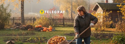 Восени важливо зібрати листя в саду та на газоні