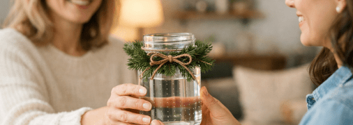 Женщина занимает воду