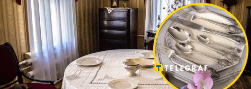 Їдальня радянського періоду та столове срібло