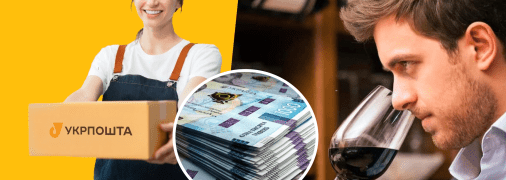 Сотрудник "Укрпочты" и сомелье