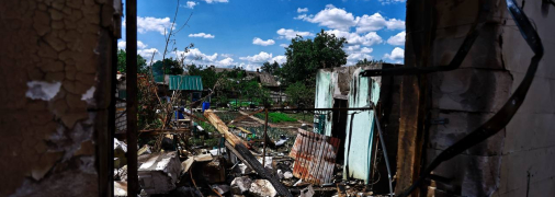 Обстрел Славянск