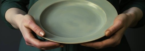 Пуста тарілка - є вісником бідності