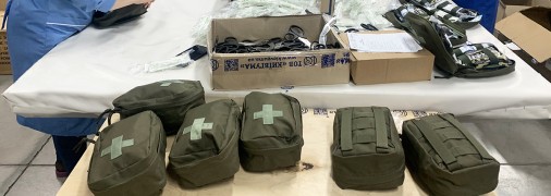 Тактичні аптечки для ЗСУ від "Київгуми"