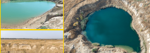 Вигляд Солоного озера під Харковом