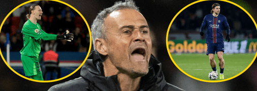 Матвій Сафонов, Луїс Енріке та Ілля Забарний