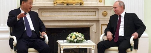 Си Цзиньпин и владимир путин 20 марта 2023 года