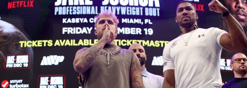 Джейк Пол — Ентоні Джошуа