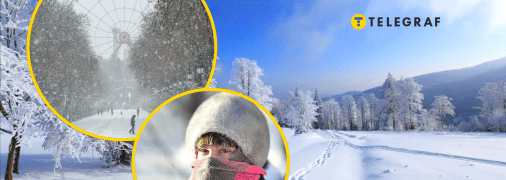 Морозная погода не отпускает Харьков