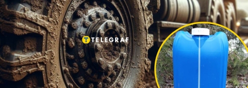 Зачем дальнобойщики цепляют канистру к колесу авто: необычный лайфхак