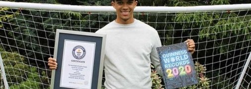 Александер-Арнольд увійшов до Книги рекордів Гіннеса