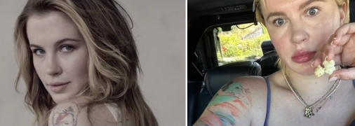 Айрленд Болдуін до та після вагітності