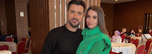 Мурат Налчаджіоглу з нареченою Лілією