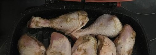 Куриные ножки в соусе Ткемали