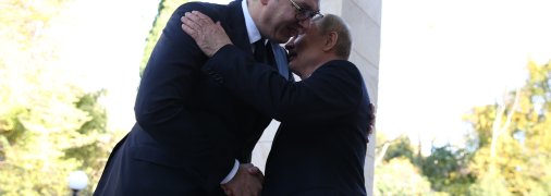 Александар Вучич и Владимир Путин