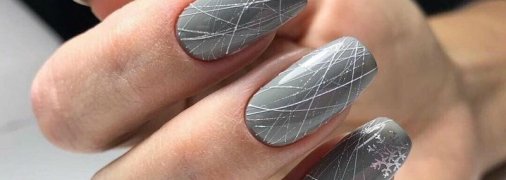 Маникюр 2020: стильные идеи без рисунка (Фото)