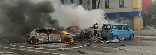 Центр Белгорода пострадал в результате взрывов