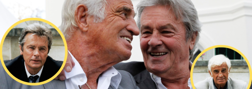 Ален Делон і Жан-Поль Бельмондо знялися разом у багатьох фільмах