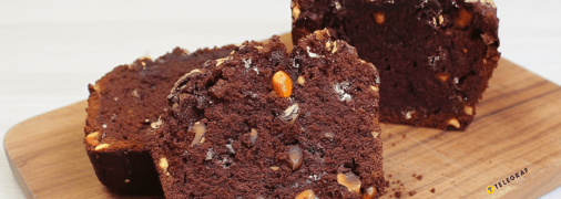 Шоколадно-медовый кекс