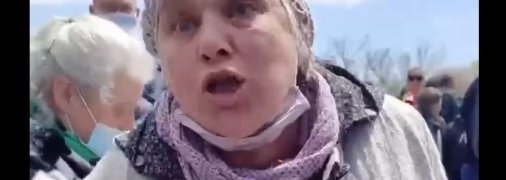 "Ты куда приехал?" В Одессе на 9 мая кричали "Слава Новороссии" (видео)