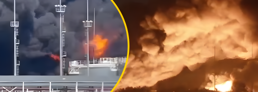 Нафтобаза "Атлас" у РФ продовжує палати