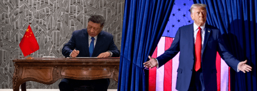 Си Цзиньпин и Дональд Трамп