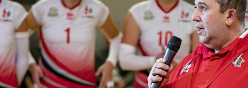 Владелец волейбольного клуба "Прометей" Владимир Дубинский