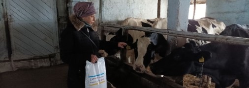 Бывшая доцент НАУ Лариса Журавлева на ферме чувствует себя комфортно