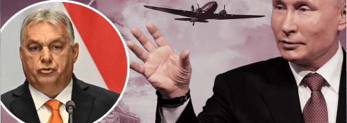 Віктор Орбан та Володимир Путін (зліва направо)