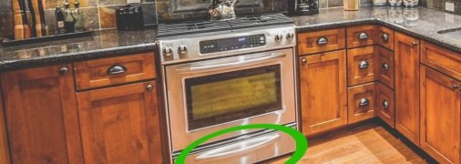 Ящик под духовкой может стать идеальным местом для хранения продуктов