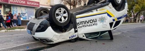 ДТП с патрульными в Кременчуге