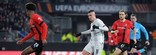 "Ренн" играет с  "Шахтером" во Франции