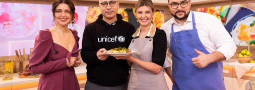 Елена Зеленская  в эфире шоу "Завтрак с 1+1" немного оговорилась, но украинцы подхватили фразу